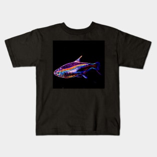 Neon Fish Kids T-Shirt